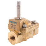 Festo 2/2 Pneumatic Solenoid Valve - Solenoid/Spring G 1/4 VZWM Series, 546146