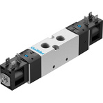 Festo 5/2 Solenoid Valve - Solenoid/Spring G 1/4 VUVS Series 24V dc, 8043219