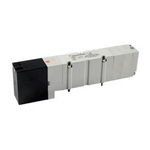 SMC 2/1 Pneumatic Solenoid/Pilot-Operated Control Valve - Solenoid/Solenoid VQ Series 24V dc