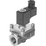 Festo 2/2 Solenoid Valve - Solenoid/Pilot G 3/4 VZWF Series, 1492137