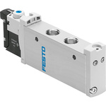 Festo 5/2 Solenoid Valve - Pilot G 1/8 VUVG Series 24V dc, 576256