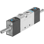 Festo 5/2 Pneumatic Solenoid Valve - Solenoid G 1/4 VUVS Series, 575516
