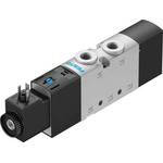 Festo 5/2 Monostable Solenoid Valve - Electrical G 1/8 VUVS Series, 575680