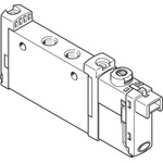 Festo 5/2 Monostable Solenoid Valve - Electrical Metric M5 VUVG Series, 577324