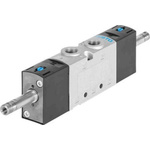 Festo 5/3 Closed Solenoid Valve - Electrical G 3/8 VUVS Series, 575616