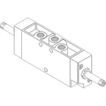 Festo 5/2 Bistable-dominant Pneumatic Solenoid/Pilot-Operated Control Valve - Electrical JMFDH Series, 8821