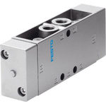 Festo 5/2 Bistable Pneumatic Solenoid/Pilot-Operated Control Valve - Pneumatic G 1/2, G 1/4 JH Series, 10165