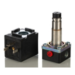 Norgren 3/2 Pneumatic Solenoid Valve - Solenoid/Spring G 1/8 V04 Series 110→120V ac