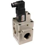 SMC 3 Port Solenoid Valve Solenoid Pilot Valve - Solenoid/Pilot G 1/2 VG342 Series