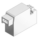 SMC 2 Position Single Valve Pneumatic Solenoid Valve - Solenoid CVQ Series