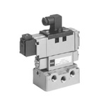 SMC 2 Position Single Valve Pneumatic Pilot Operated Valves - Air VS7-8 Series