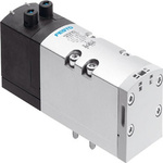 Festo 2x3/2, Closed, Monostable Solenoid Valve - Electrical G 3/8 VSVA Series 24V dc