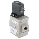 SMC Pneumatic Solenoid Valve - Solenoid/Pilot/Spring G 1/4 EAV2000 Series 24V dc