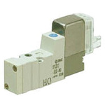 SMC 3/2 Pneumatic Solenoid Valve - Solenoid/Pilot SYJ300 Series 24V dc