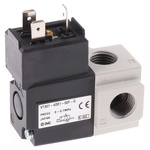 SMC 3/2 Pneumatic Solenoid Valve - Solenoid/Solenoid G 1/4 VT307 Series 220V ac