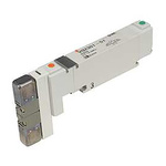 SMC 5/4 Pneumatic Solenoid Valve - Solenoid VQ1000 Series 24V dc