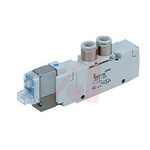 SMC 4/2 Pneumatic Solenoid Valve - Solenoid VQZ1000 Series 24V dc
