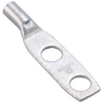 Panduit, LCD Uninsulated Ring Terminal, 1/4in Stud Size, Silver