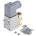 SMC 2/2 Pneumatic Solenoid Valve - Solenoid/Spring G 1/4 VX21 Series 230V ac