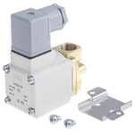 SMC 2/2 Pneumatic Solenoid Valve - Solenoid/Spring G 3/8 VX23 Series 230V ac