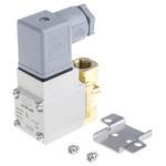 SMC 2/2 Pneumatic Solenoid Valve - Solenoid/Spring G 1/4 VX21 Series 230V ac