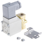 SMC 2/2 Pneumatic Solenoid Valve - Solenoid/Spring G 1/4 VX22 Series 230V ac