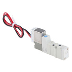 SMC 5/2 Pneumatic Solenoid Valve - Solenoid Metric M3 SYJ3000 Series 24V dc
