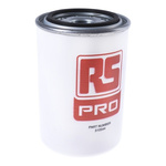 RS PRO Hydraulic Spin-On Filter Can, 10μm, 65L/min 3/4 in