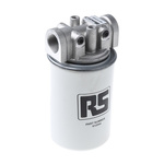 RS PRO Hydraulic Spin-On Filter Can, 10μm, 65L/min 3/4 in