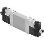 Festo 5/2 Pneumatic Solenoid Valve - Electrical VUVG Series 24V dc, 8042560