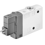 Festo 3/2 Solenoid Pilot Valve - Electrical G 3/8 CPE Series 24V dc, 163165