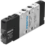 Festo 5/3 Solenoid Pilot Valve - Electrical G 1/8 CPE Series 24V dc, 196937