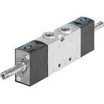 Festo 5/2 Pneumatic Solenoid Valve - Solenoid G 3/8 VUVS Series, 8036693