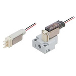 SMC 3/2 Pneumatic Solenoid Valve - Solenoid S070 Series