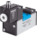 Festo 5/2 Monostable Pneumatic Solenoid/Pilot-Operated Control Valve - Electrical MDH Series, 533011