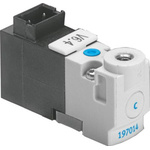 Festo 3/2 Closed, Monostable Pneumatic Solenoid/Pilot-Operated Control Valve - Electrical MHP1 Series, 197014