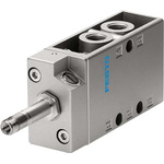 Festo 5/2 Monostable Pneumatic Solenoid/Pilot-Operated Control Valve - Electrical MFH Series, 535906