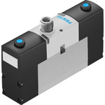 Festo 5/3 pressurised Solenoid Valve - Electrical VSVA-B-P53U-ZH-A1-1R5L Series, 534551