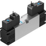 Festo 5/3 exhausted Solenoid Valve - Electrical VSVA-B-P53E-ZH-A1-1C1 Series, 547084