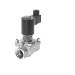 Festo 2/2 Closed, Monostable Solenoid Valve - Electrical VZWF-L-M22C-N114-400-V-3AP4-10 Series, 1492387