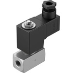 Festo 2/2 Closed, Monostable Solenoid Valve - Electrical G 1/4 VZWD Series, 1491862