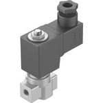 Festo 2/2 Closed, Monostable Solenoid Valve - Electrical G 1/8 VZWD Series, 1492005