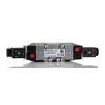 Norgren 5/2 Pneumatic Solenoid Valve - Solenoid/Solenoid ISO Star Series 24V dc, SXE0573-A60-00-13J
