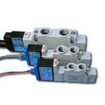 SMC 2-position single Solenoid Valve - Solenoid G 1/8 52-SY5120 Series