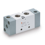SMC 2 Position Single Valve Pneumatic Solenoid Valve - Pneumatic Rc 1/4 VFA3000 Series