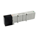 SMC 2/1 Pneumatic Solenoid/Pilot-Operated Control Valve - Solenoid/Solenoid VQ Series 24V dc