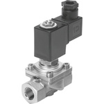 Festo 2/2 Solenoid Valve - Solenoid/Pilot G 3/8 VZWF Series, 1492135