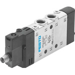 Festo 5/2 Solenoid Pilot Valve - Pilot G 1/8 CPE Series 24V dc, 550237