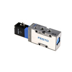Festo 5/2 Solenoid Pilot Valve - Electrical G 1/4 MVH Series 24V dc, 19701