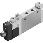 Festo 5/2 Solenoid Valve - Solenoid Metric M5 VUVG Series 24V dc, 572634